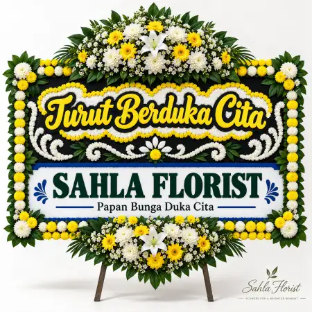 Papan Bunga Duka Medansatria